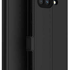 Kapa Noble Slim Magnetic Leather Flip Case Cover for Google Pixel 9A | Card Holder Stand Flip Wallet Case (Black) - Mobizang