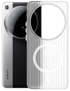 Kapa Wave Magnetic Frosted Grip Back Cover for Xiaomi 15 Ultra | [MagSafe Compatible] Wireless charging, Slim, Metal Buttons Matte Finish Back Case (White)
