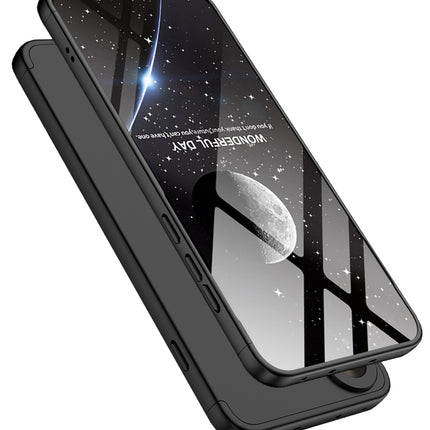 Kapa Double Dip Full 360 Protection Back Case Cover for OnePlus Nord 5 (Black)