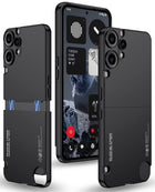 Kapa Double Dip Full 360 Protection Back Case Cover for CMF Phone 2 Pro (Black)