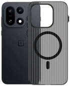 Kapa Wave Magnetic Frosted Grip Back Cover for OnePlus 15 | [MagSafe Compatible] Wireless charging, Slim, Metal Buttons Matte Finish Back Case (Grey)