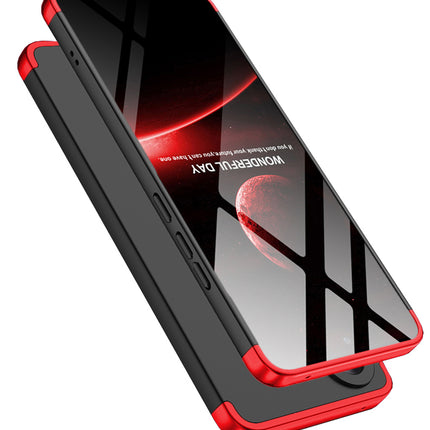 Kapa Double Dip Full 360 Protection Back Case Cover for OnePlus Nord CE 5 (Red,Black)