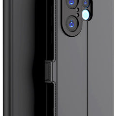 Kapa Noble Slim Magnetic Leather Flip Case Cover for Vivo X200 FE 5G | Card Holder Stand Flip Wallet Case (Black) - Mobizang