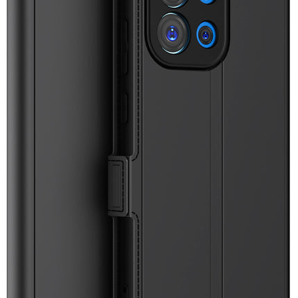 Kapa Noble Slim Magnetic Leather Flip Case Cover for OnePlus 13S | Card Holder Stand Flip Wallet Case (Black) - Mobizang