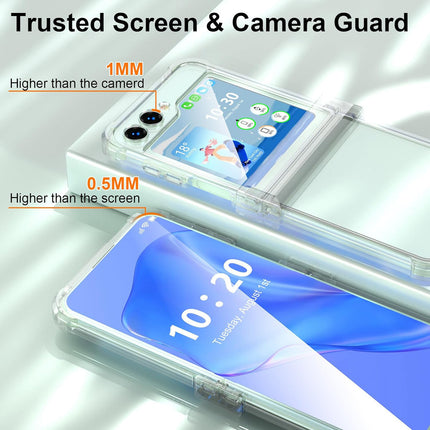Kapa Phantom Ultra Thin Back Case for Samsung Galaxy Z Fold6 / Z Fold 6 | Full Body Protection Back Cover (Clear)