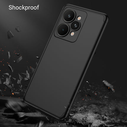 Kapa Double Dip Full 360 Protection Back Case Cover for Realme 15 Pro 5G (Black) - Mobizang