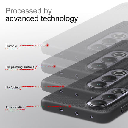 Kapa Super Frosted Shield Hard Back Case Cover for OnePlus Nord CE 4 | Shockproof Anti-Scratch & Anti-Slip Dual Layer Tough Case (Black) - Mobizang