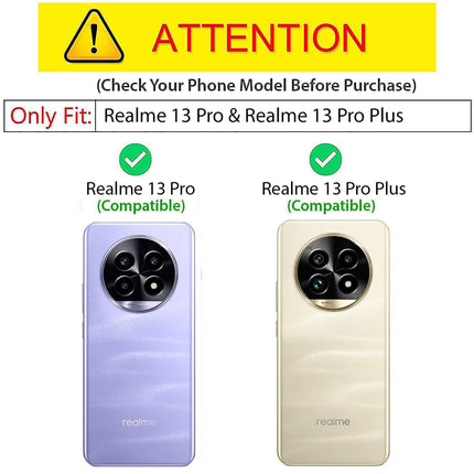 Kapa Tux Leather Back Cover for Realme 13 PRO / 13 PRO PLUS | Slim Shockproof Camera Protection Bumper Case (Grey)