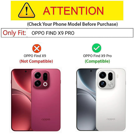 Kapa Wave Magnetic Frosted Grip Back Cover for Oppo Find X9 Pro | [MagSafe Compatible] Wireless charging, Slim, Metal Buttons Matte Finish Back Case (Grey)