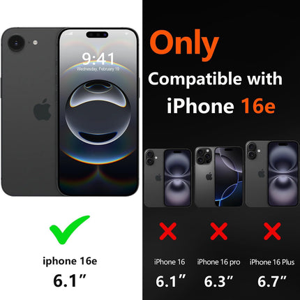 Kapa Tux Leather Back Cover for Apple iPhone 16E | Slim Shockproof Camera Protection Bumper Case (Grey) - Mobizang