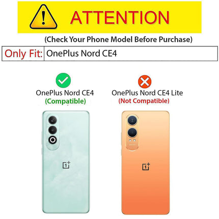 Kapa Noble Slim Magnetic Leather Flip Case Cover for OnePlus Nord CE 4 | Card Holder Stand Flip Wallet Case (Blue)