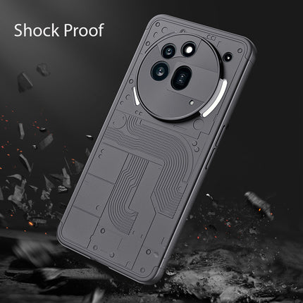 Kapa Double Dip Full 360 Protection Back Case Cover for Nothing Phone 3A Pro (Grey) - Mobizang