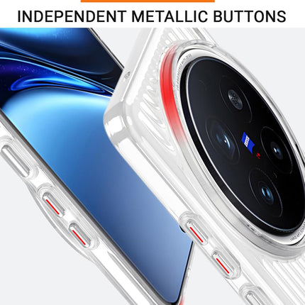 Kapa Wave Magnetic Frosted Grip Back Cover for Vivo X300 5G | [MagSafe Compatible] Wireless charging, Slim, Metal Buttons Matte Finish Back Case (White)
