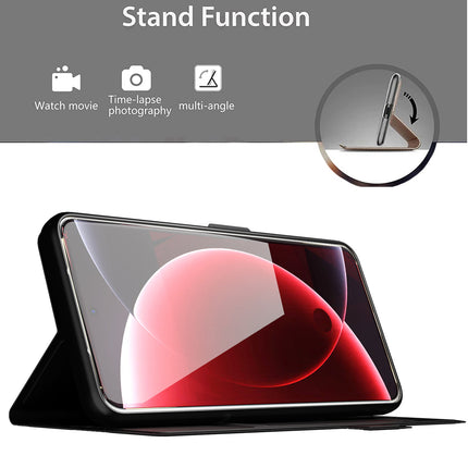 Kapa Noble Slim Magnetic Leather Flip Case Cover for Xiaomi 15 Ultra | Card Holder Stand Flip Wallet Case (Blue) - Mobizang