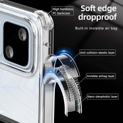 Kapa Shield Clear Acrylic Back Shock Proof Case Cover for Vivo V30 (5G) / Vivo 30 Pro (5G) (Transparent) - Mobizang