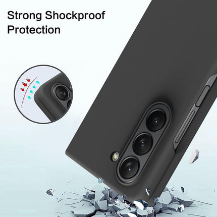 Kapa Ultra Thin Back Case for Samsung Galaxy Z Fold 5 | Full Body Protection Hard Back Cover, Black