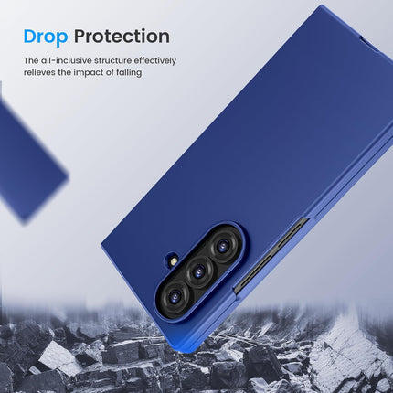 Kapa Ultra Thin Back Case for Samsung Galaxy Z Fold 7 | Full Body Protection Hard Back Cover, Blue