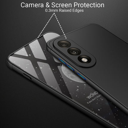 Kapa Double Dip Full 360 Protection Back Case Cover for OnePlus Nord 5 (Black)
