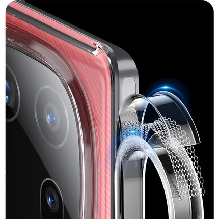 Kapa Shield Clear Acrylic Back Shock Proof Case Cover for IQOO 12 (Transparent)