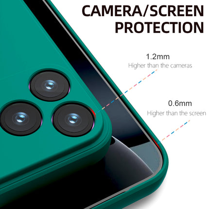 Kapa Matte Protective Lens Flexible Back Cover for Apple iPhone 17 Pro | Slim Silicone with Soft Lining Shockproof Full Body Bumper Case (Green)