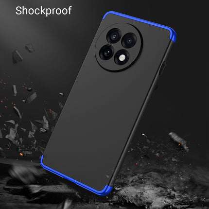 Kapa Double Dip Full 360 Protection Back Case Cover for OnePlus 13R (Blue,Black) - Mobizang