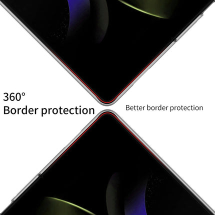 Kapa Ultra Thin Back Case for Samsung Galaxy Z Fold 5 | Full Body Protection Hard Back Cover, Silver