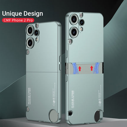 Kapa Double Dip Full 360 Protection Back Case Cover for CMF Phone 2 Pro (Green)
