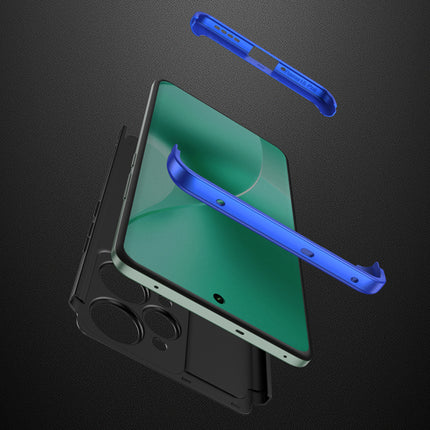 Kapa Double Dip Full 360 Protection Back Case Cover for Realme 15 Pro 5G (Blue,Black)