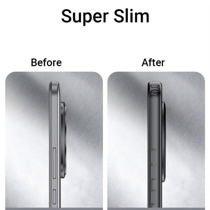 Kapa Shield Frosted Acrylic Back Shock Proof Case Cover for Honor Magic 6 PRO (Black)