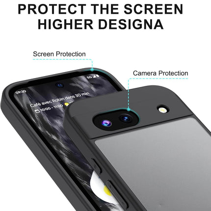 Kapa Shield Clear Acrylic Back Shock Proof Case Cover for Google Pixel 8A (Transparent)