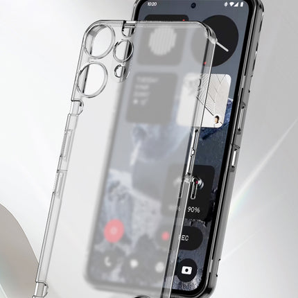 Kapa Frosted Double Dip Full 360 Protection Back Case Cover for CMF Phone 2 Pro (Frosted Clear) - Mobizang