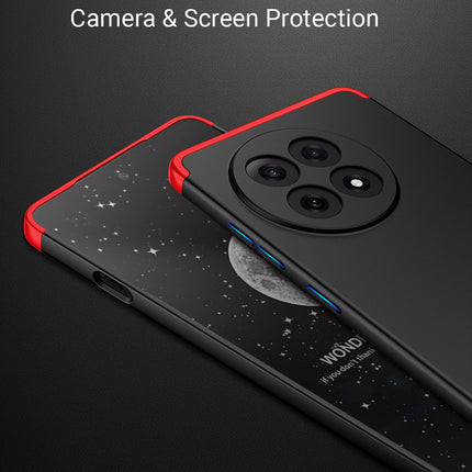 Kapa Double Dip Full 360 Protection Back Case Cover for OnePlus 13R (Red,Black)