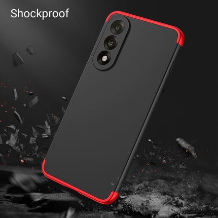Kapa Double Dip Full 360 Protection Back Case Cover for OnePlus Nord 5 (Red,Black)