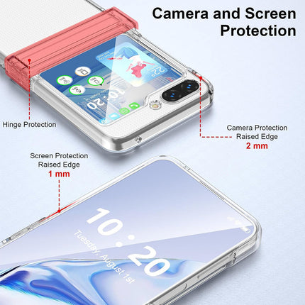Kapa Phantom Ultra Thin Back Case for Samsung Galaxy Z Fold6 / Z Fold 6 | Full Body Protection Back Cover (Clear)