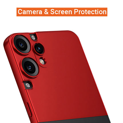 Kapa Double Dip Full 360 Protection Back Case Cover for CMF Phone 2 Pro (Red,Black)