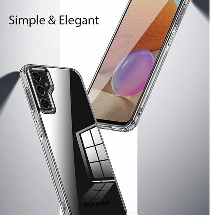 Kapa Shield Clear Acrylic Back Shock Proof Case Cover for Samsung Galaxy A35 (5G) (Transparent)