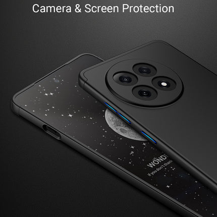 Kapa Double Dip Full 360 Protection Back Case Cover for OnePlus 13R (Black) - Mobizang