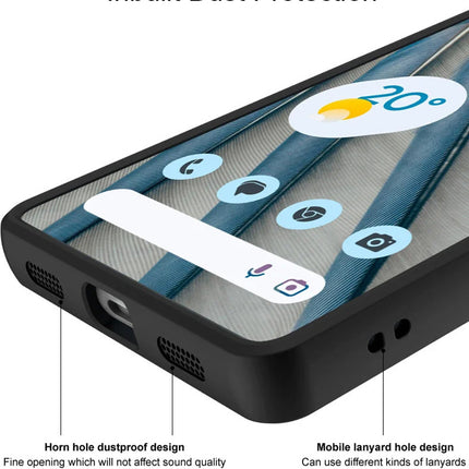 Kapa Hawkeye Clear Back Cover for Nothing Phone 2A | Camera Lens Protector Shockproof Slim Clear Case Cover (Black Sides) - Mobizang