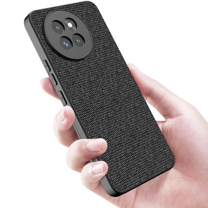 Kapa Soft Full Fabric Protective Back Case Cover for Xiaomi 14 Civi | Shockproof Slim Hard Anti Slip Back Case (Black)