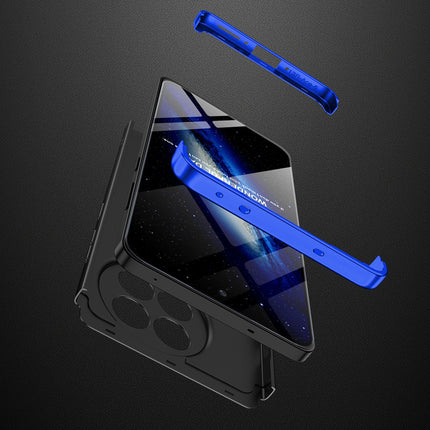 Kapa Double Dip Full 360 Protection Back Case Cover for OnePlus 13R (Blue,Black) - Mobizang