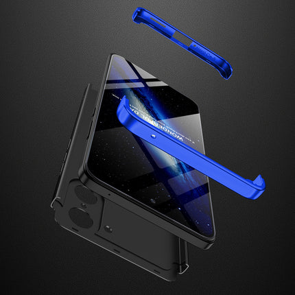 Kapa Double Dip Full 360 Protection Back Case Cover for OnePlus Nord CE 5 (Blue,Black)