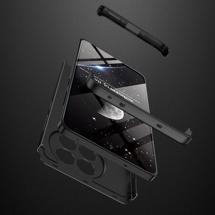 Kapa Double Dip Full 360 Protection Back Case Cover for OnePlus 13R (Black) - Mobizang