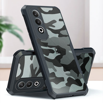 Kapa Beetle Camouflage Back Cover for OnePlus Nord CE 4 | [Military Grade Protection] Shock Proof Slim Hybrid Bumper Case (Black) - Mobizang
