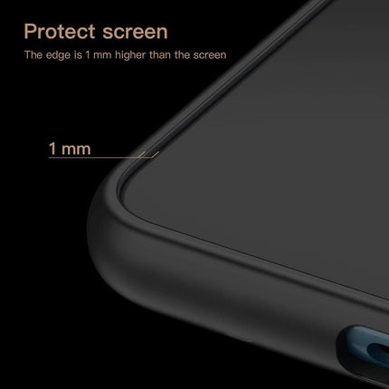 Kapa Tux Leather Back Cover for Nothing CMF Phone 1 | Slim Shockproof Camera Protection Bumper Case (Black)