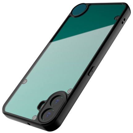 Kapa Hawkeye Clear Back Cover for Nothing CMF Phone 1 | Camera Lens Protector Shockproof Slim Clear Case Cover (Black)