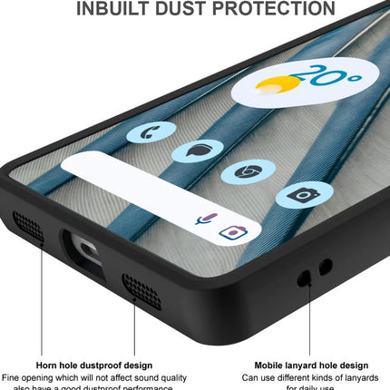 Kapa Hawkeye Clear Back Cover for OnePlus 12R | Camera Lens Protector Shockproof Slim Clear Case Cover (Black Sides)