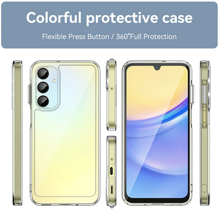 Kapa Unicorn Acrylic Clear Back Cover For Samsung Galaxy A16 | Slim Shockproof [Military Grade Protection] Hybrid Bumper Case (Clear Sides)