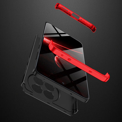Kapa Double Dip Full 360 Protection Back Case Cover for OnePlus 13R (Red,Black)