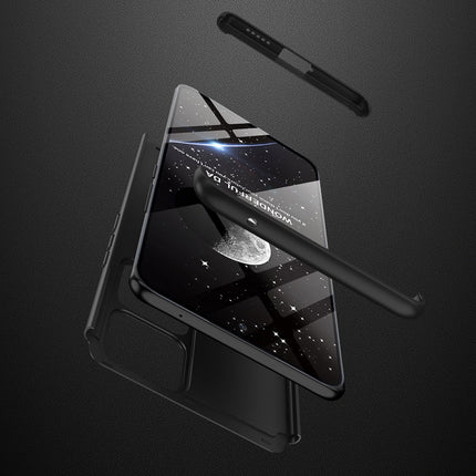 Kapa Double Dip Full 360 Protection Back Case Cover for Vivo V30 (5G) / Vivo 30 Pro (5G) (Black) - Mobizang