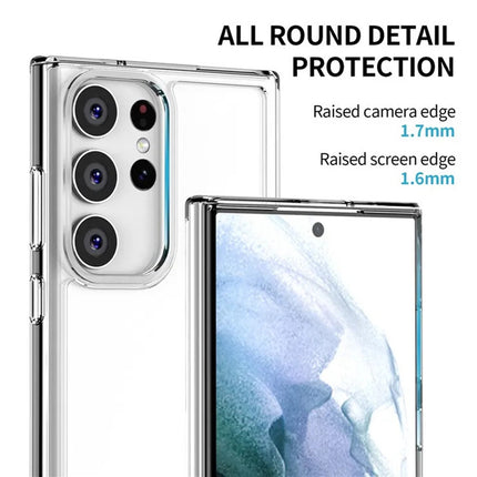 Kapa Shield Clear Acrylic Back Shock Proof Case Cover for Samsung Galaxy S24 Ultra (Transparent)